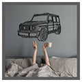 G AMG (front) - Metal car silhouette - Ravasicorse