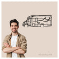 KEA P64 - Metal car silhouette - Ravasicorse
