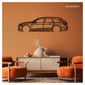 AUDI RS6 - Metal car silhouette - Ravasicorse