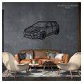 Focus RS MK3 (front) - Metal car silhouette - Ravasicorse
