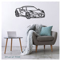 4C (front) - Metal car silhouette - Ravasicorse