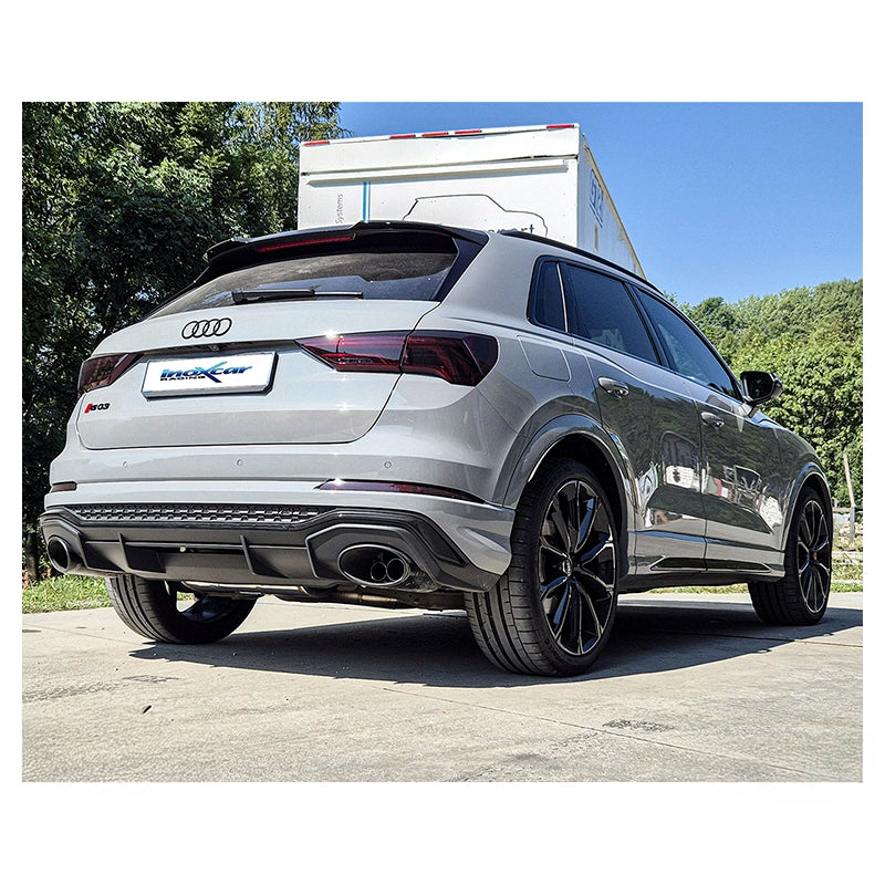 Inoxcar - Centrale diretto + finale con silenziatore DX+SX + Valvole