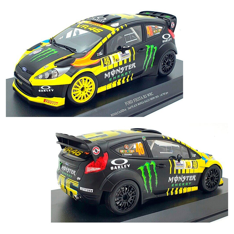 Minichamps 1/18 - Ford Fiesta RS WRC - Rossi / Cassina - Monza Rally Show 2013