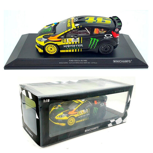 Minichamps 1/18 - Ford Fiesta RS WRC - Rossi / Cassina - Monza Rally Show 2013