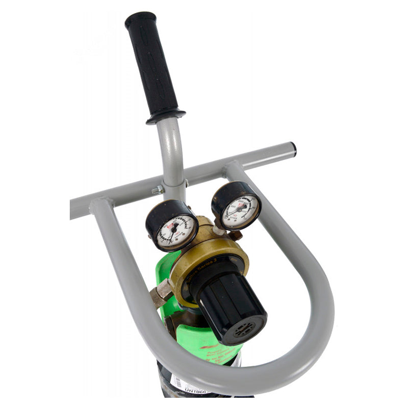 BG Racing - Carrello porta bombola gas/aria (Ø140 - Ø200 mm) - Ravasicorse