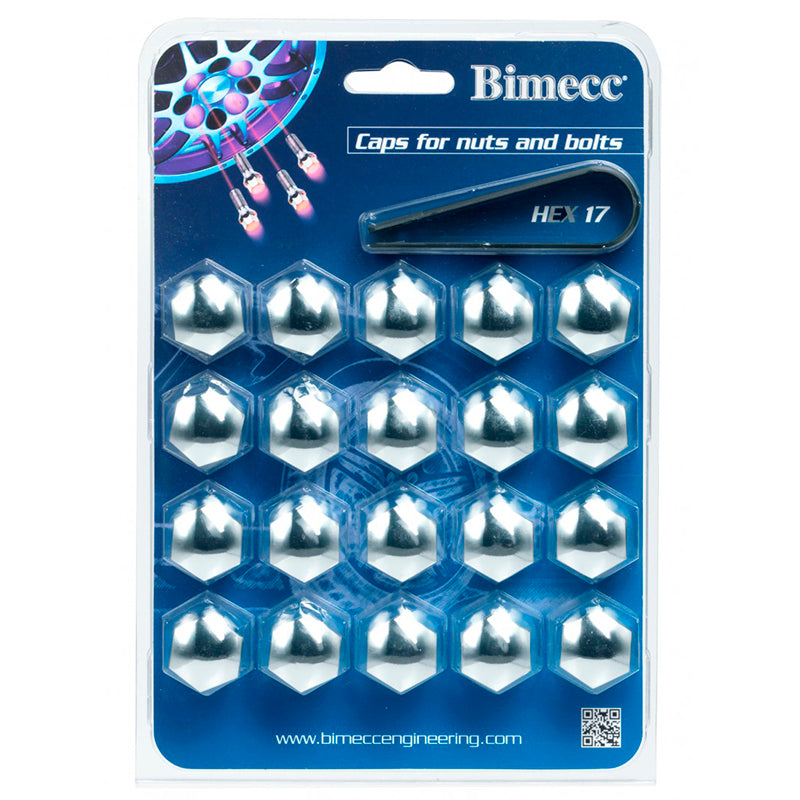 Blister copri dado, SW21 + 1 chiave (Silver) - Ravasicorse