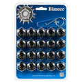 Blister copri dado CYL., SW19 + 1 chiave (Black) - Ravasicorse