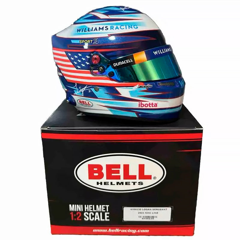 Bell - Mini Helmet replica Logan Sergeant 2023 (scala 1:2) - Ravasicorse
