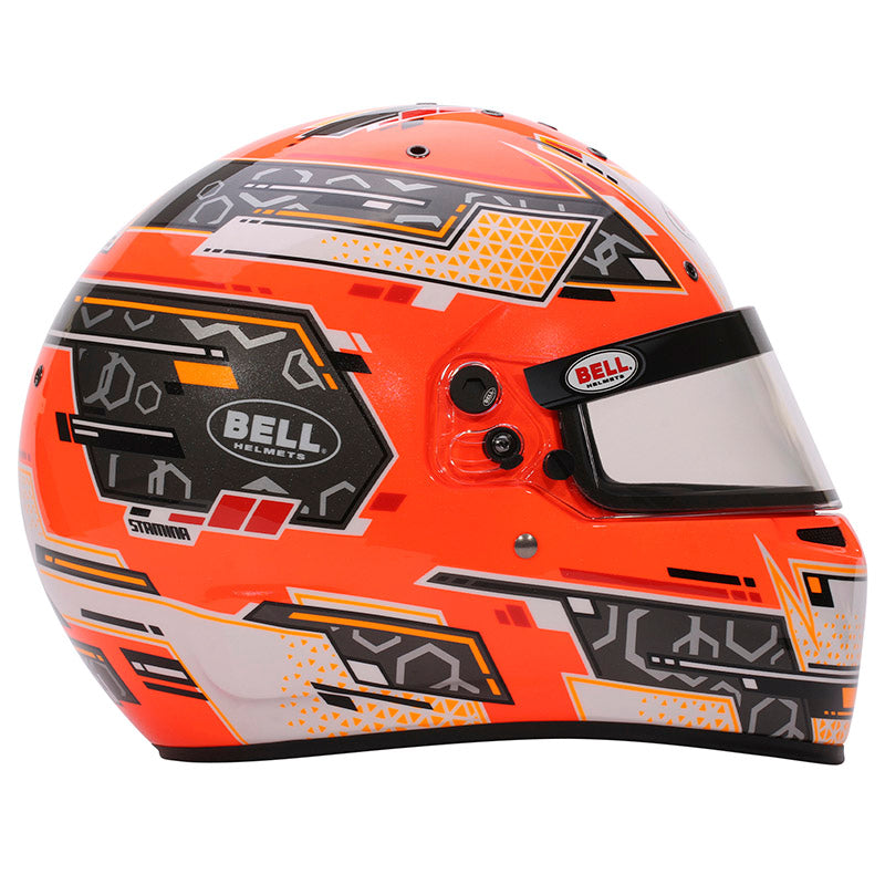 Bell - RS7-K Stamina (orange) - FIA 8878-2024 K2020 - Ravasicorse