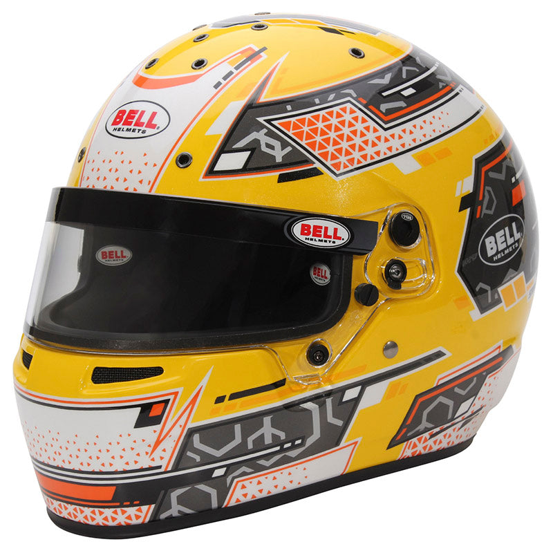Bell - RS7-K Stamina (yellow) - FIA 8878-2024 K2020 - Ravasicorse