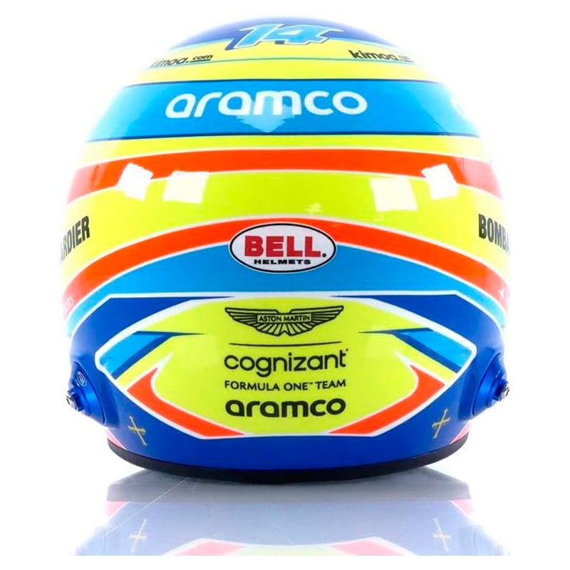 Bell - Mini Helmet replica Fernando Alonso 2023 (scala 1:2) - Ravasicorse