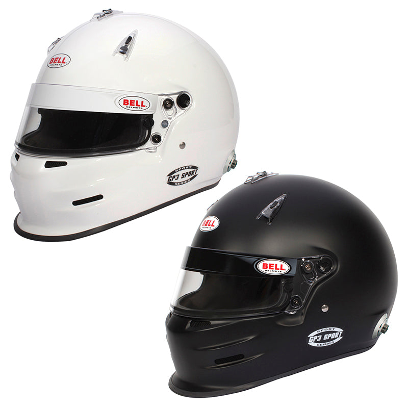 Bell - Casco GP3 Sport con Hans-clips (white - J150010) - Ravasicorse