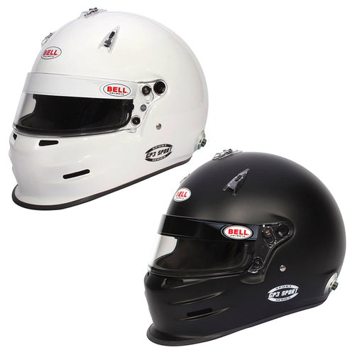 Bell - Casco GP3 Sport con Hans-clips (white - J150010) - Ravasicorse
