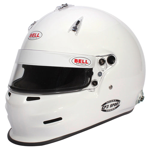 Bell - Casco GP3 Sport con Hans-clips (white - J150010) - Ravasicorse