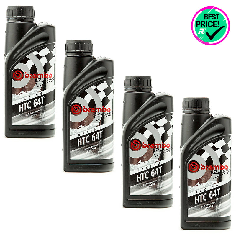 Pack 4 pz. - Brembo - HTC 64T racing brake fluid - Ravasicorse