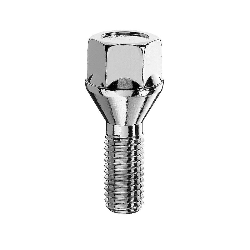 Viti per distanziali, sede conica 60°, chiave SW19, 12 x 1.25 x 46 mm - Silver - Ravasicorse