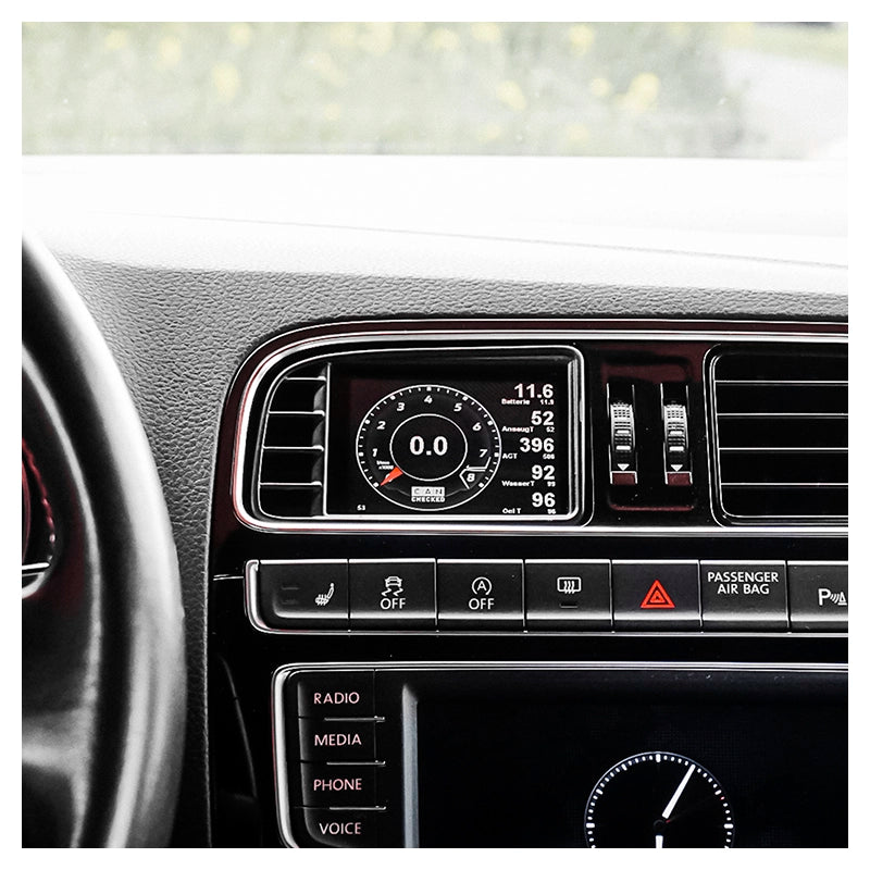 CANchecked - Display per Volkswagen Polo MK5 6C/6R incl. WRC