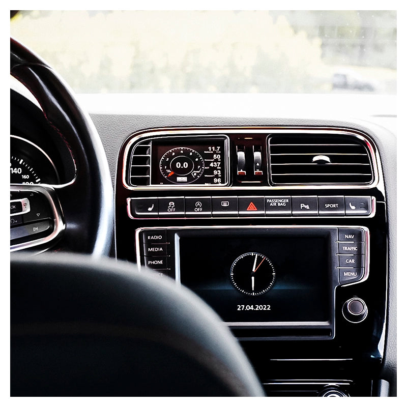 CANchecked - Display per Volkswagen Polo MK5 6C/6R incl. WRC