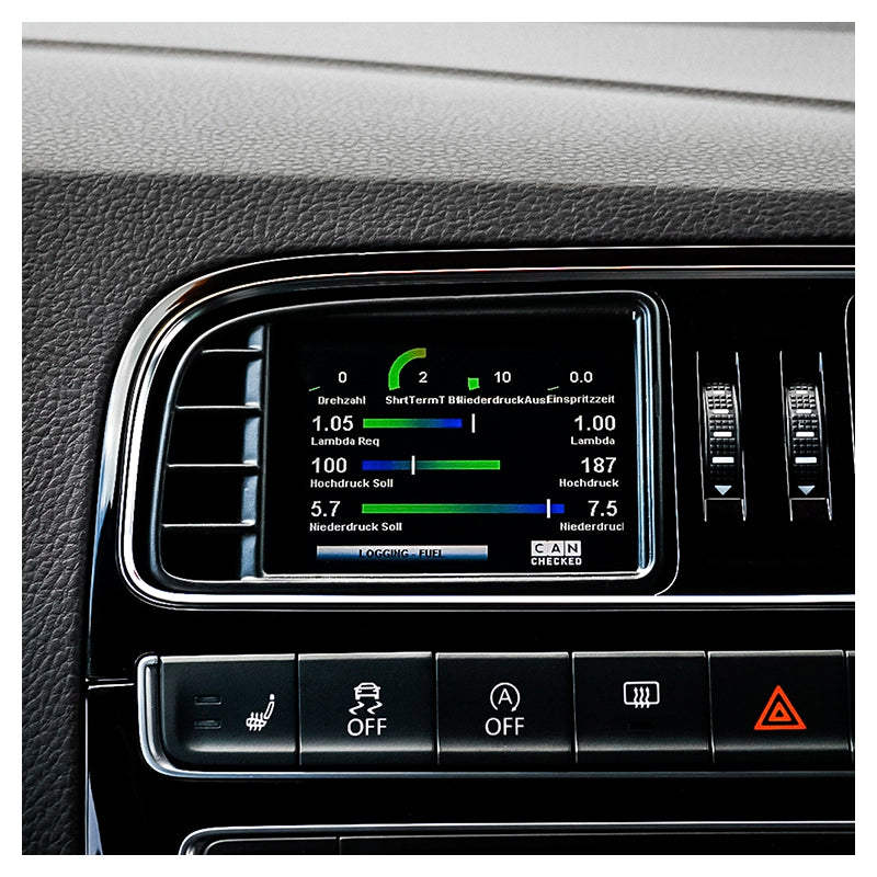 CANchecked - Display per Volkswagen Polo MK5 6C/6R incl. WRC