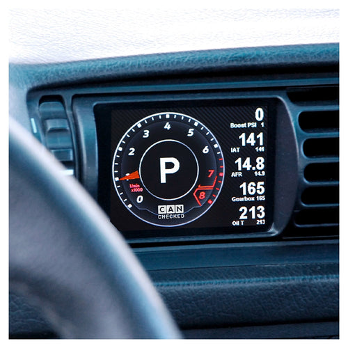 CANchecked - Display per Mini Cooper BMW M3 (E30)