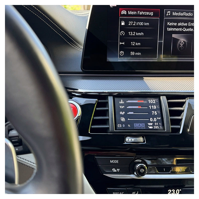 CANchecked - Display per BMW 5er G30 / G31 / G32 & M5 (F90)