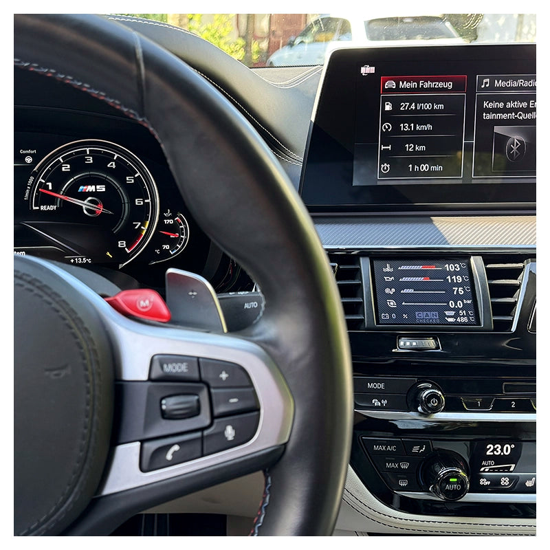 CANchecked - Display per BMW 5er G30 / G31 / G32 & M5 (F90)