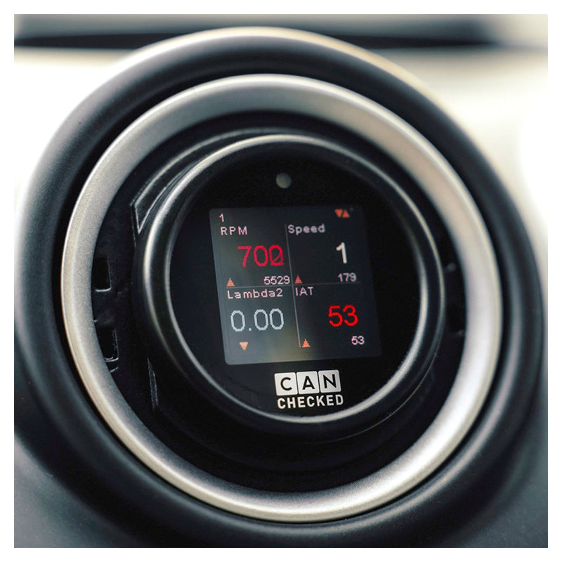 CANchecked - Display per Ford Fiesta MK5 / MK6 / MK7