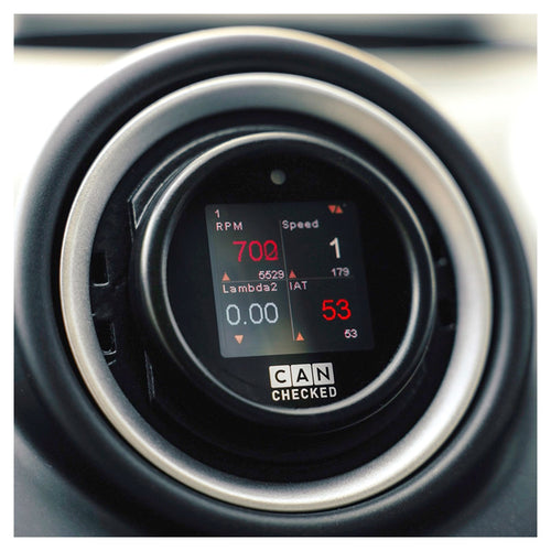 CANchecked - Display per Ford Fiesta MK5 / MK6 / MK7