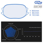 CL Brakes - Kit 4 pz. pastiglie freno (4223) - Ravasicorse