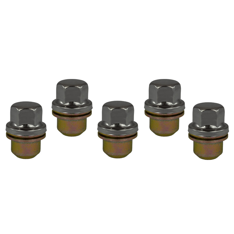 Evocorse - Fixing kit: 5 closed lug nuts with shank M16x1.50 (018)