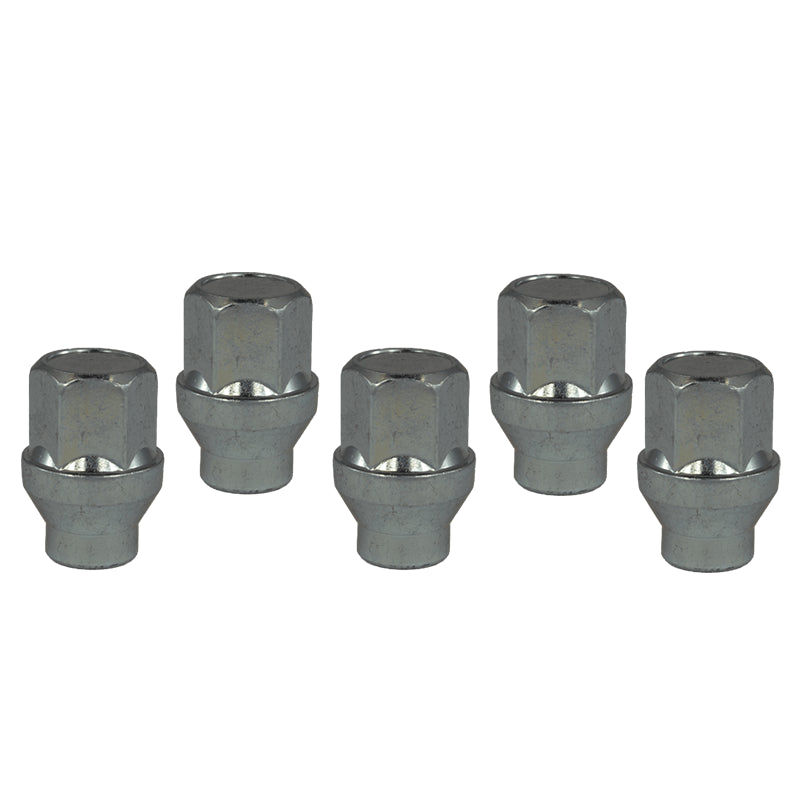 Evocorse - Fixing kit: 5 closed lug nuts with shank M12x1.25 (047)