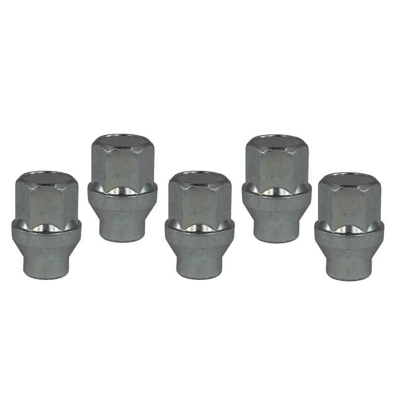 Evocorse - Fixing kit: 5 closed lug nuts with shank 1/2 UNF (173)