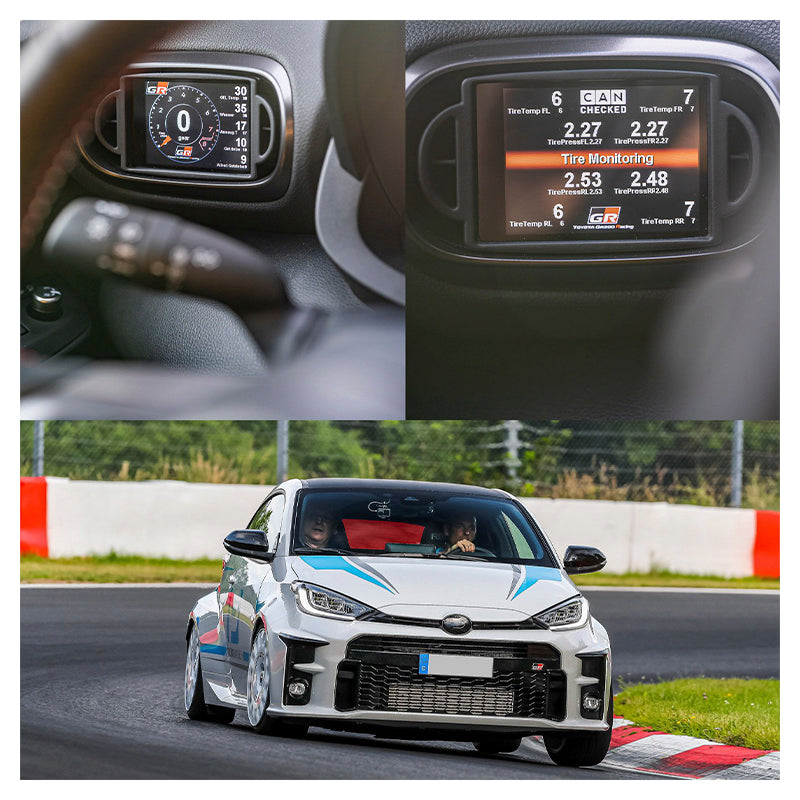 CANchecked - Display per Toyota Yaris GR MK1 - Ravasicorse