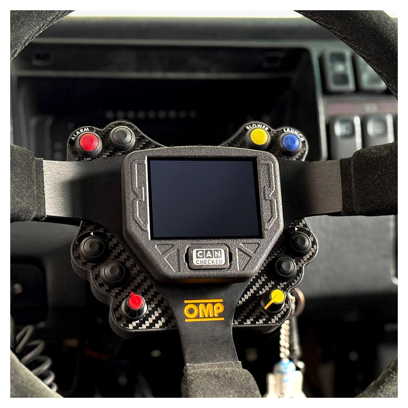 CANchecked - Display per volanti 3.2" touchscreen (CAN Bus)