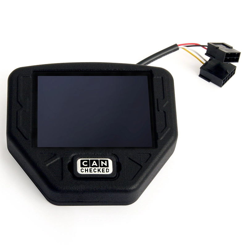CANchecked - Display per volanti 3.2" touchscreen (CAN Bus)