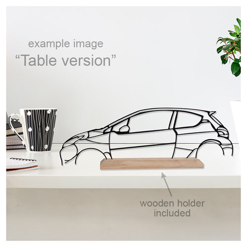 CAMARO ZL1 - Metal car silhouette - Ravasicorse