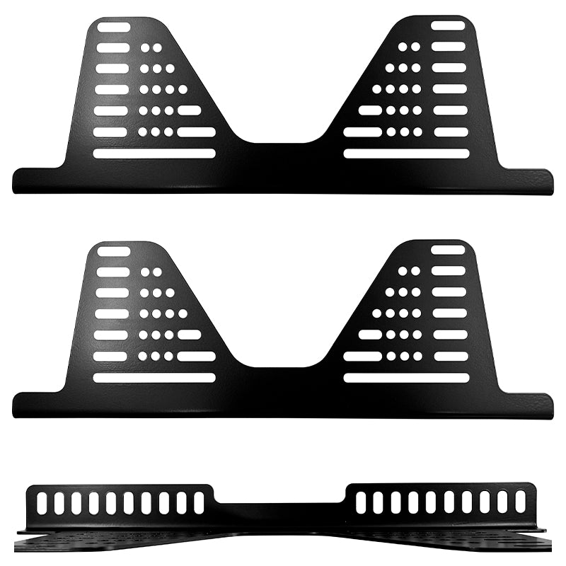 Pack: 2 x coppia angolari in acciaio universali - Spessore 3 mm / Interasse laterale 290 mm - Ravasicorse