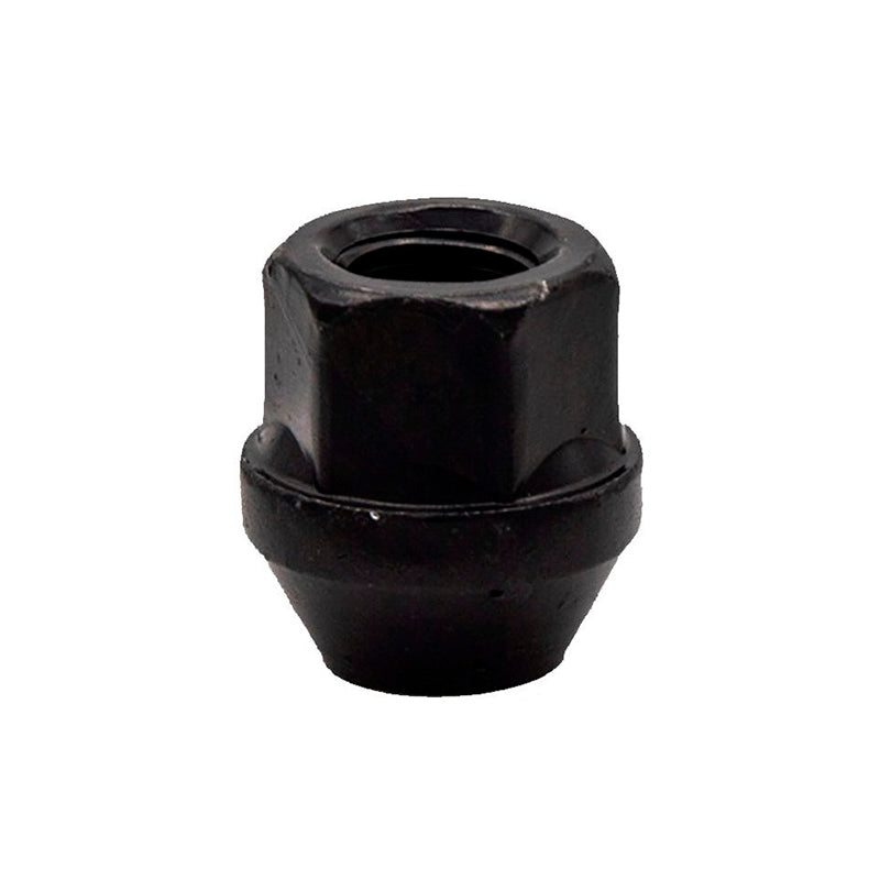 Dado aperto sede conica 60°, chiave SW19, 12 x 1.5 x 25 mm - Black - Ravasicorse