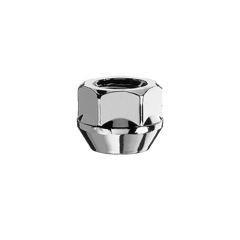 Dado aperto sede conica 60°, chiave SW19, 14 x 2 x 17 mm - Silver - Ravasicorse