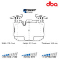 DBA Brake pads DB2299SS