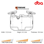 DBA Brake pads DB2299XP