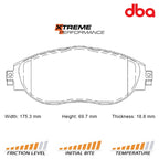 DBA brake pads 8849XP