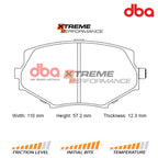 DBA brake pads DB1282XP