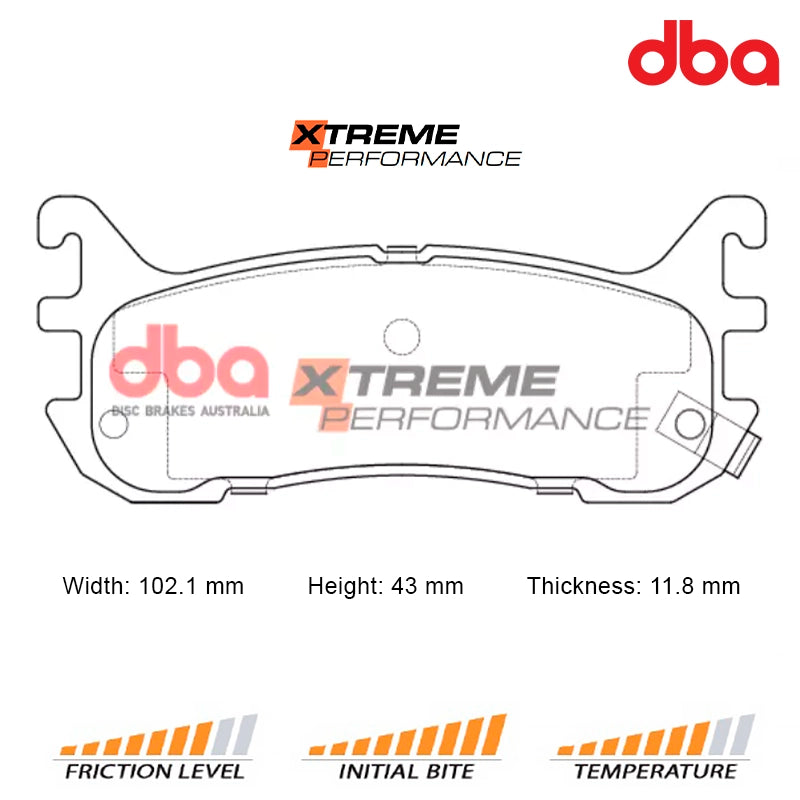 DBA brake pads DB1283XP