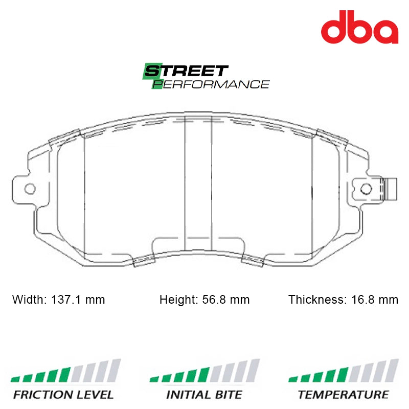 DBA brake pads DB1491SP