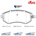 DBA brake pads DB1491SS