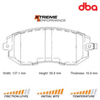 DBA brake pads DB1491XP
