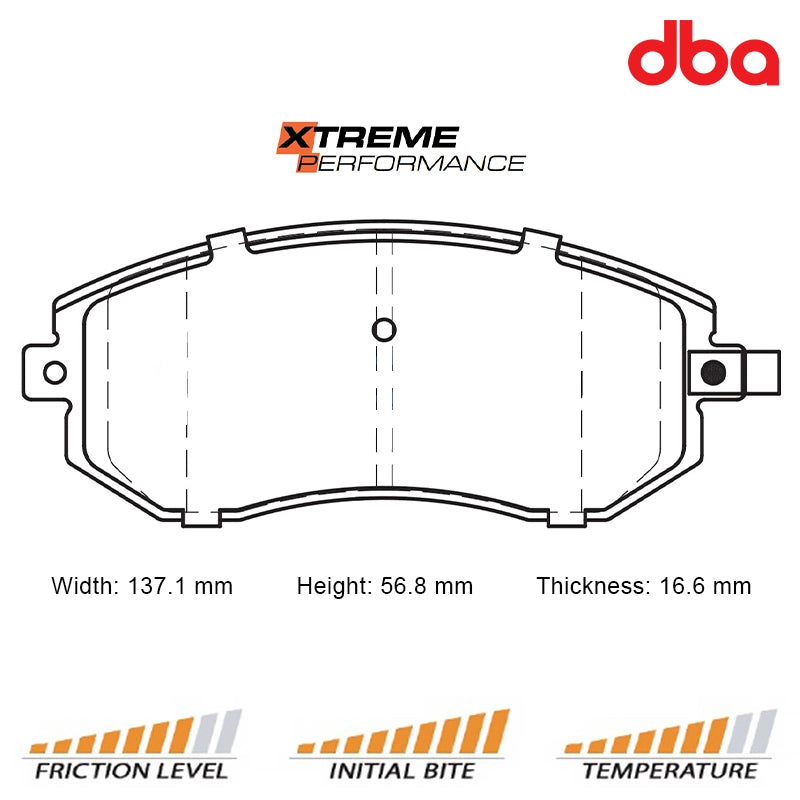DBA brake pads DB1491XP