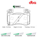 DBA brake pads DB15003SP
