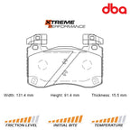 DBA brake pads DB15003XP